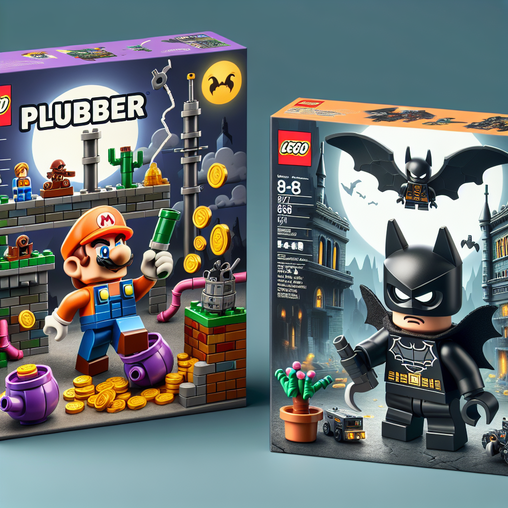 New Lego Sets Coming for Super Mario & Batman