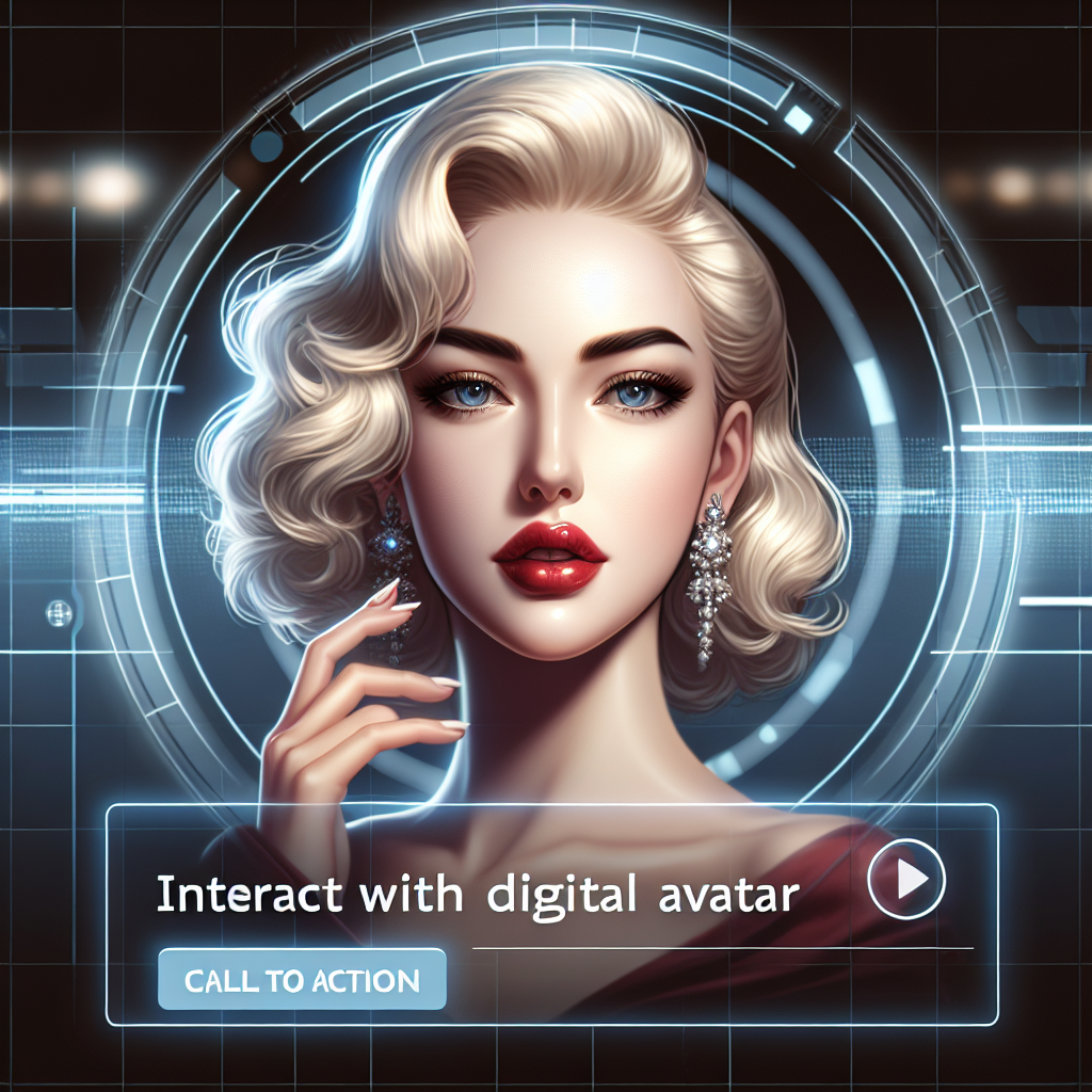 Meet ‘Digital Marilyn’: Your Chance to Interact with an AI Avatar